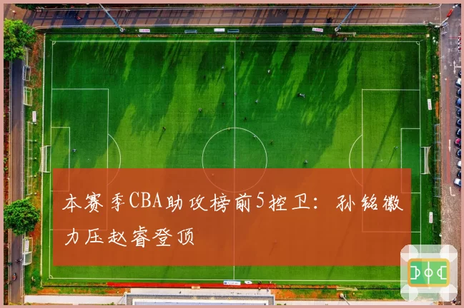 本赛季CBA助攻榜前5控卫：孙铭徽力压赵睿登顶